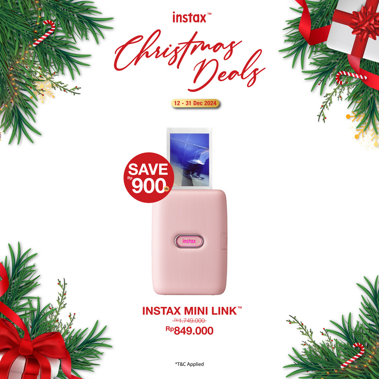 instax mini link promo christmas deals