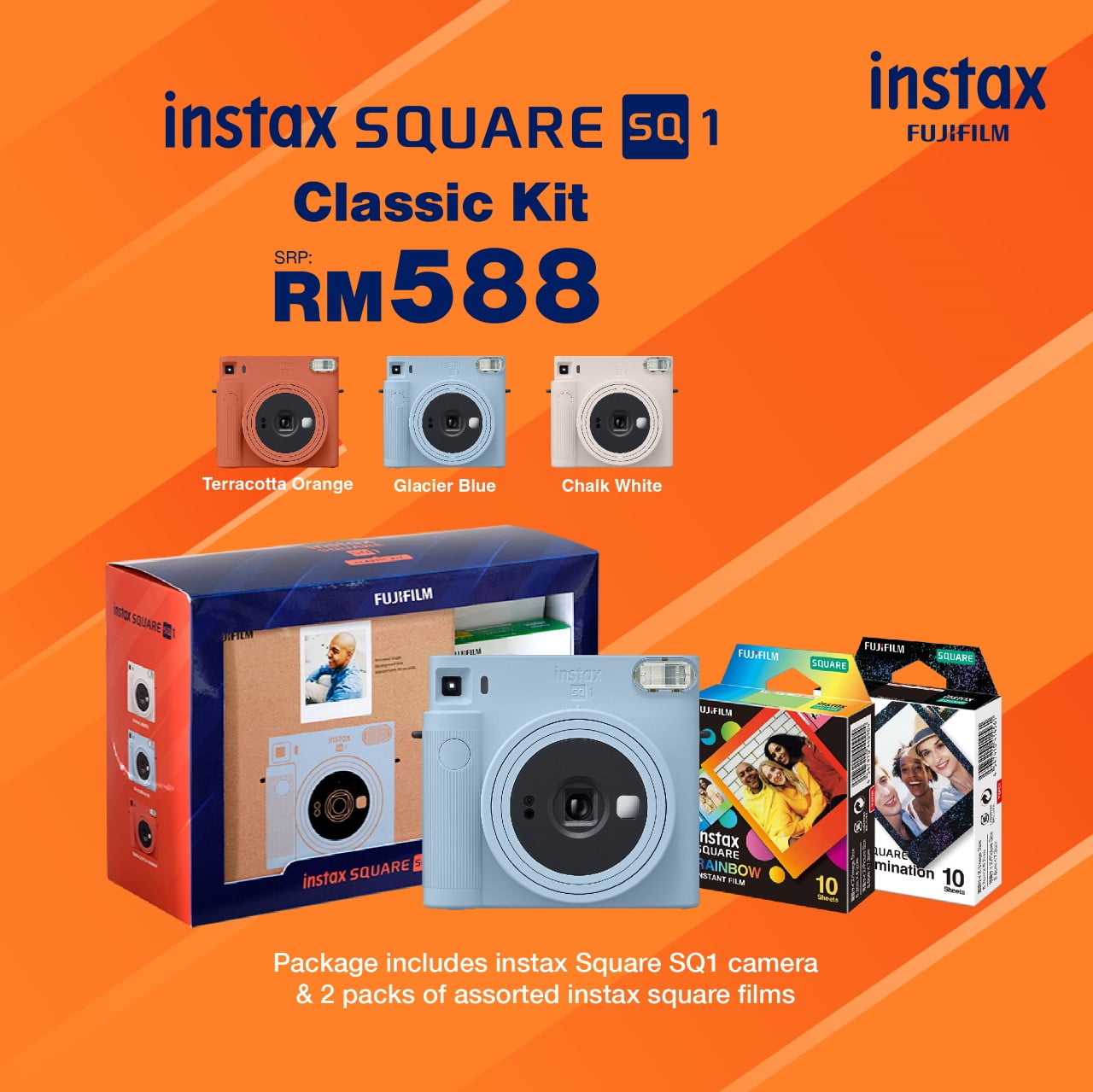Instax Square Classic Kit